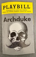 NEW Off-Broadway Play Playbill 2025 ARCHDUKE Patrick Page