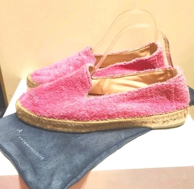 Эспадрильи из розовой махровой ткани Manebi x Anthropologie «Сидней» размер 9/40 в розницу 125 долл. США - Изображение 3 из 4