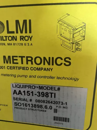 LMI Milton Roy AA151-398TI, Liquid Metronics Metering Pump