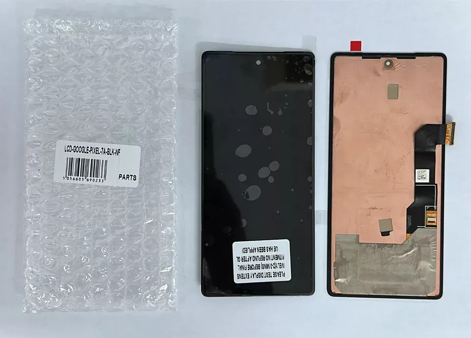 LCD Display and Touch Screen Replacement for Google Pixel 7 Pro - Black