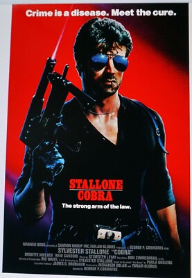 Die City Cobra - Film - Poster - Sylvester Stallone (B32)