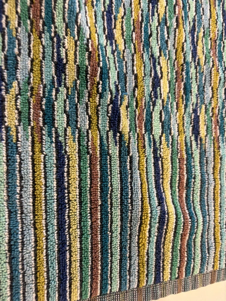 MISSONI HOME BATH SHEET COTTON COLOR STRIPED 37x55" - Image 3 of 4