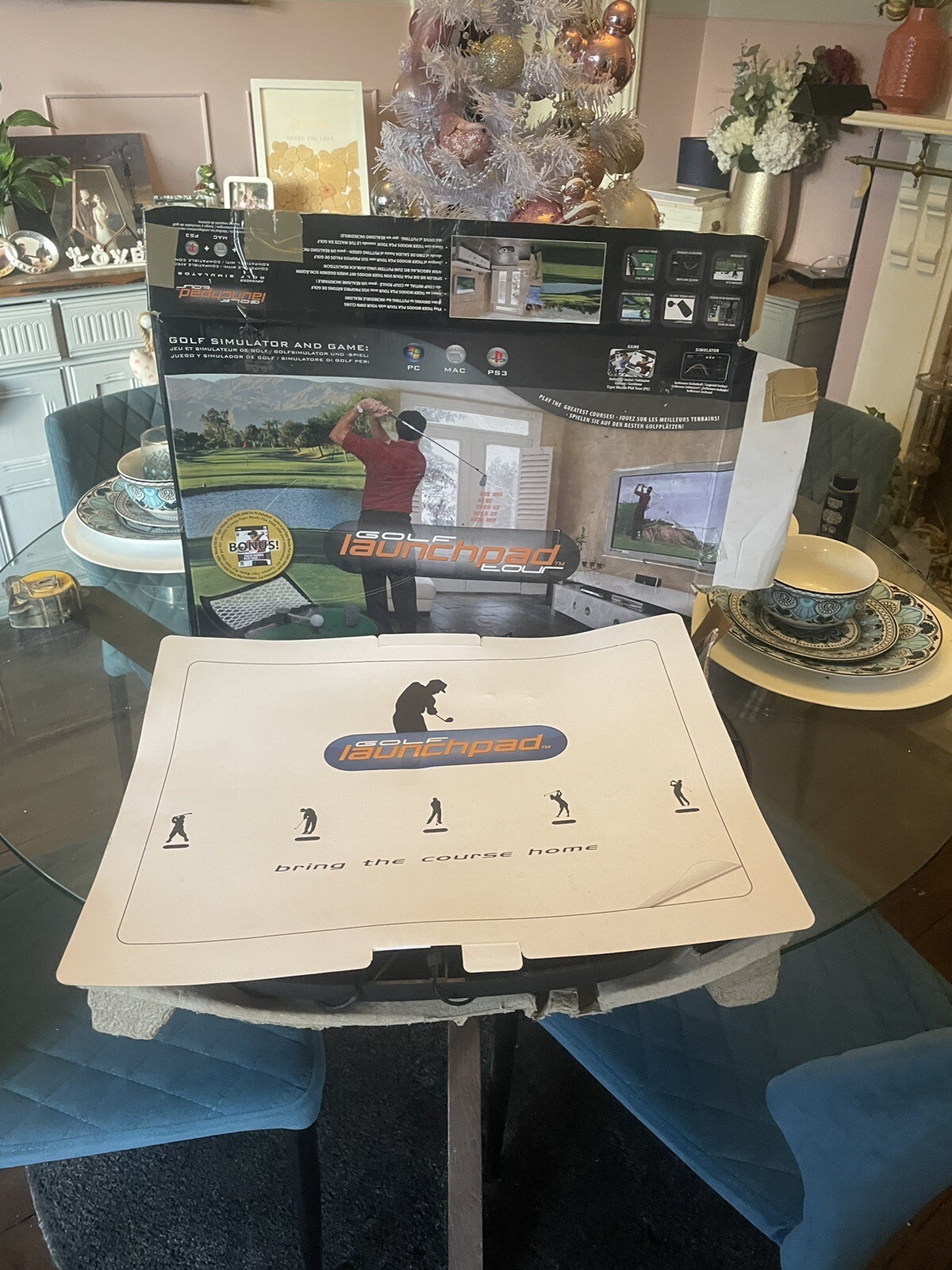 Golf Launchpad Tour Simulator PC PS3 MAC USB Electric Spin Tiger Woods