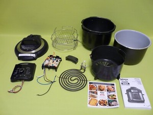 Ersatzteile für Ninja Foodi MAX Multikocher OP500EU Kochtop, Deckel, Korb, Rost