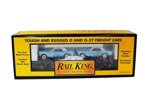 Wagon MTH Pennsylvania 50' Double Door Plugged Box Car - Échelle O - 3 Rails