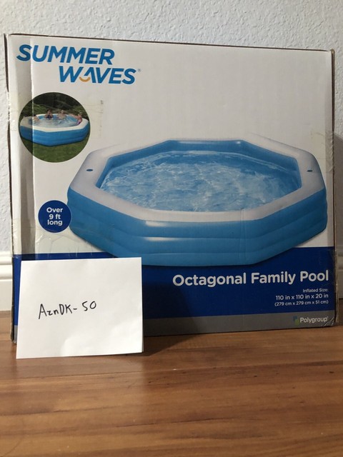 octagon inflatable pool