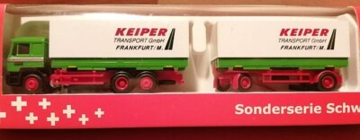 AWM - Sonderserie Schweiz - MAN Planen Sattelzug Keiper - # 145
