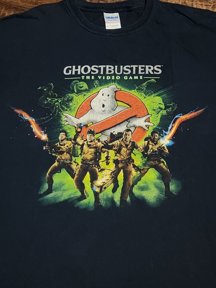 Ghostbusters The Video Game Promo Graphic T-Shirt Movie Size