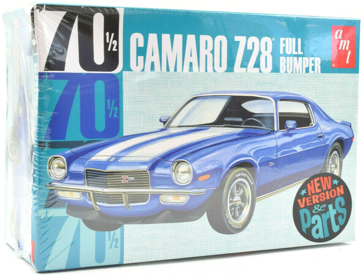 AMT 1970 1/2 Chevy Camaro Z28 Full Bumper 1:25 Scale Plastic