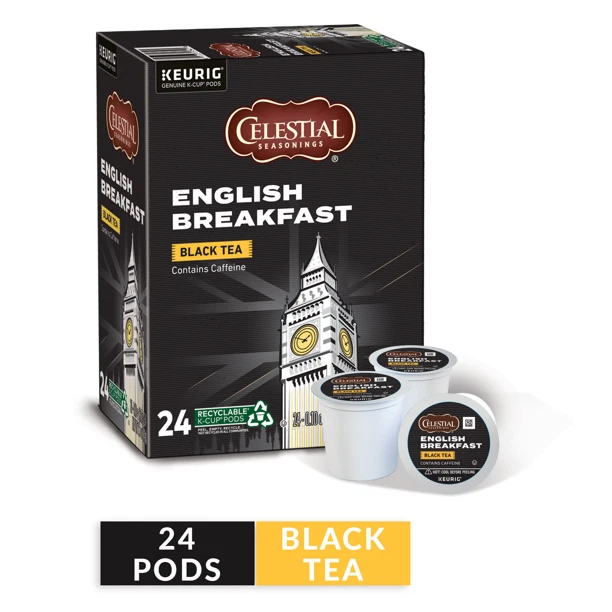 Té Desayuno Inglés Celestial Seasonings 12 a 168 K tazas Elige cualquier cantidad Foto 2 de 4