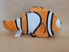 TY Sparkle Finding Nemo 8  Plush Toy Clown Fish Disney Pixar Stuffed