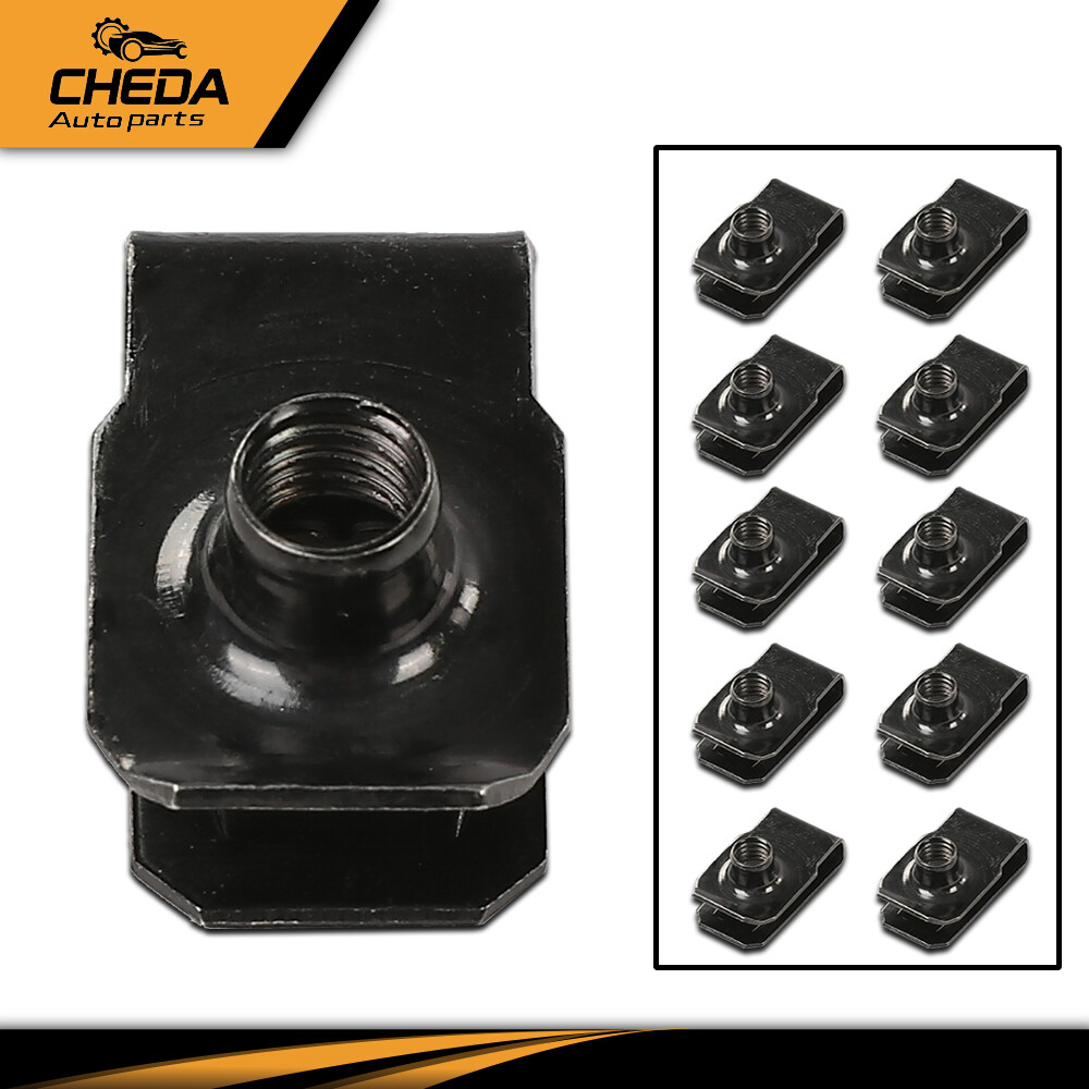 For Car Engine Splash Shield Body Bolts Screw Nut Fender Bumper - Foto 11