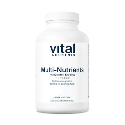 Vital Nutrients Full Spectrum Methylated Multivitamin 120 Count Multivitamin