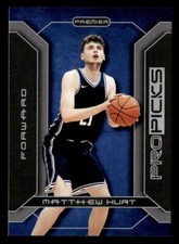 Matthew Hurt 2021-22 Pro Picks Premier Card #PP-40