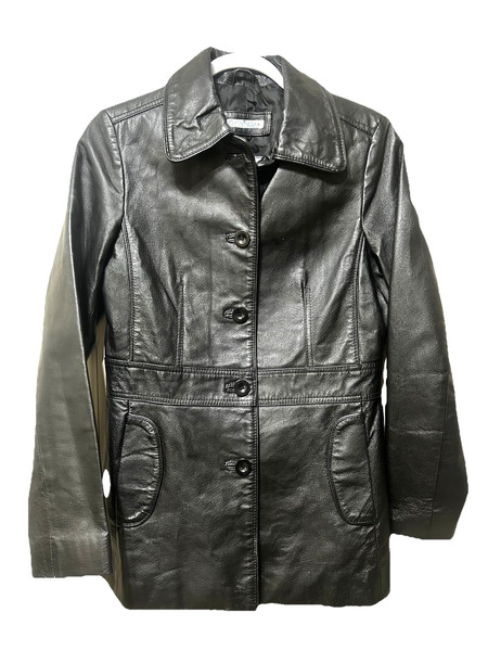 TARGET, Sz 8, Pig Nappa Leather , Lined Jacket, Nice condition.###CLEARANCE ITEM