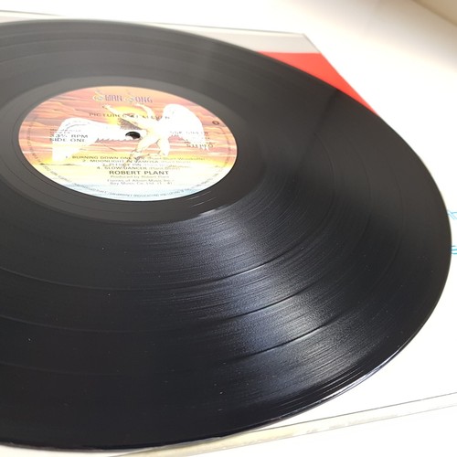 Robert Plant - Pictures At Eleven Vinyl LP 1st PROMO Press Led Zeppelin EX+/EX - Picture 8 of 11