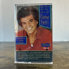 Conway Twitty The Best of The Best Cassette Tape FED-6502