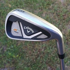 Callaway X2-Hot 6 Iron Stiff Flex Steel True Temper Speed Step 85 