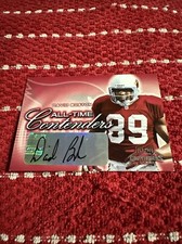 2002 Playoff Contenders All-Time Contenders David Boston #AT-14 1/19 Sp Auto