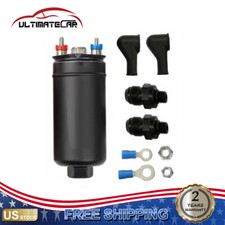 380lph Inline External Fuel Pump 10an Inlet Check Vavle 8an Outlet 044 Style