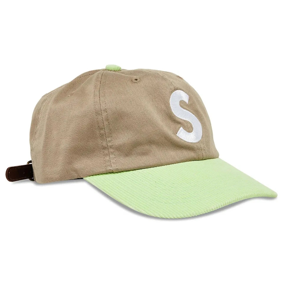 Supreme SS24 S логотип 2-тонный 6-панельный крышка желтовато-коричневый - Изображение 2 из 4