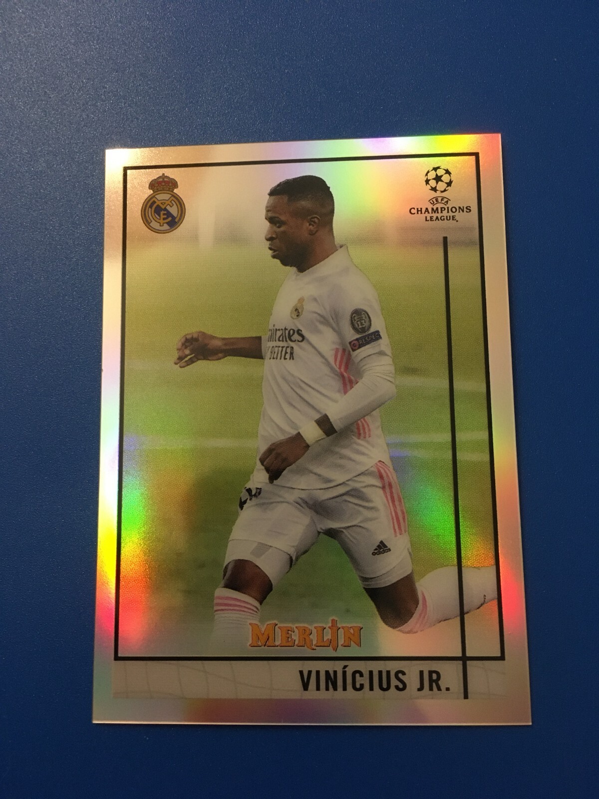 2020-21 Topps Merlin Chrome UEFA Refractor #79 Vinicius Jr.