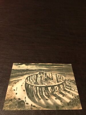 STONEHENGE - WILTSHIRE - 1400 BC - UNPOSTED POSTCARD | eBay