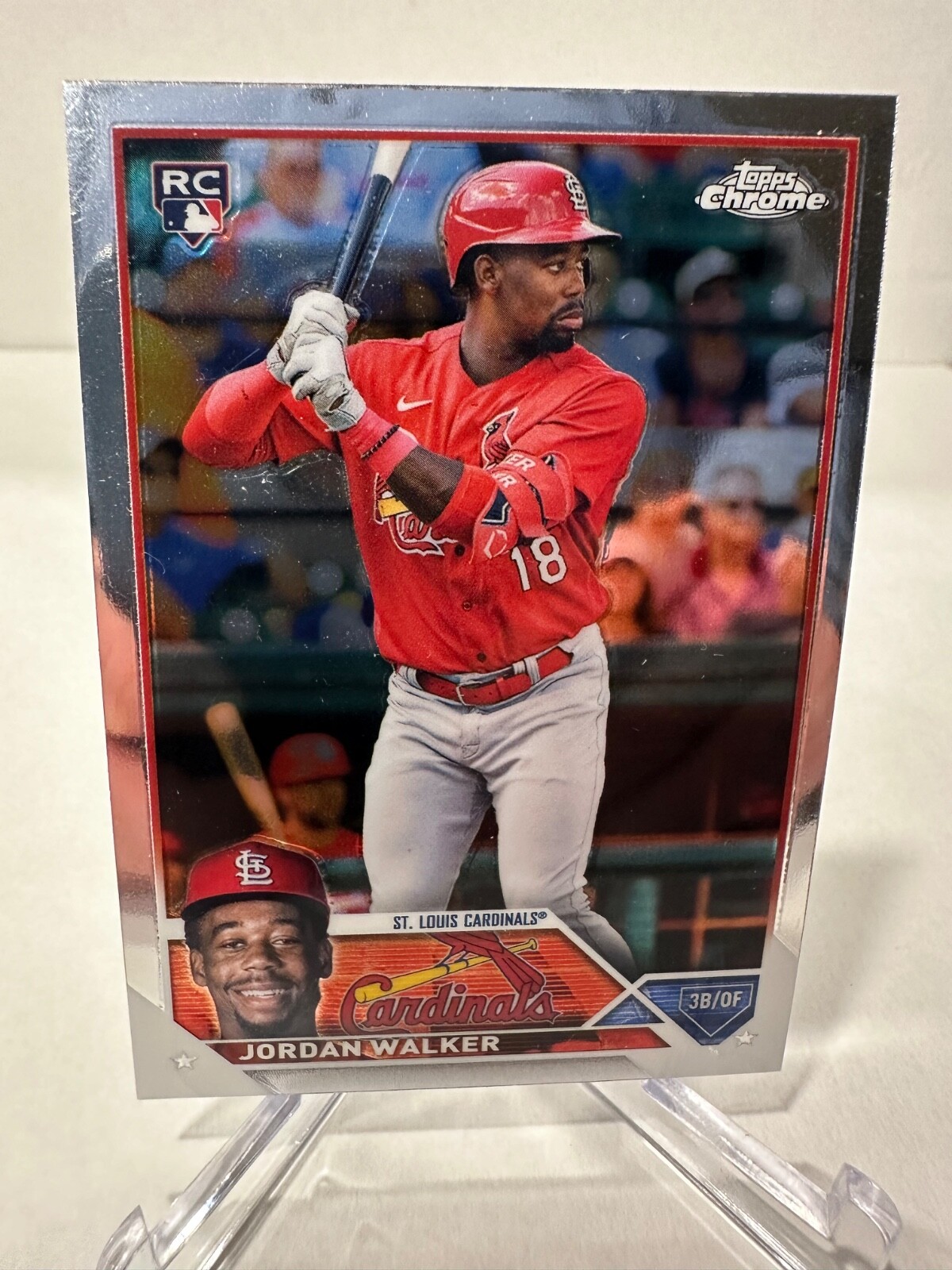 2023 Topps Chrome - #209 Jordan Walker (RC)