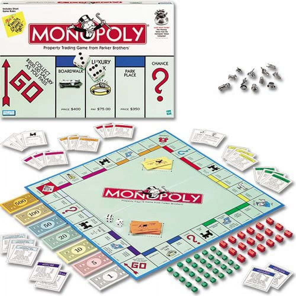 Hasbro Monopoly Unisex Spanish Board Games, Plastic Multicol