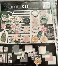 Me my Big Ideas floral memories 12x12 Scrapbook Kit