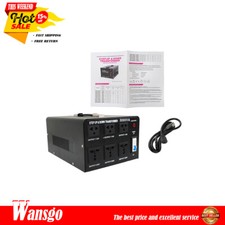3000W Voltage Transformer Converter Step Up/Down 110-120V to 220-240V New