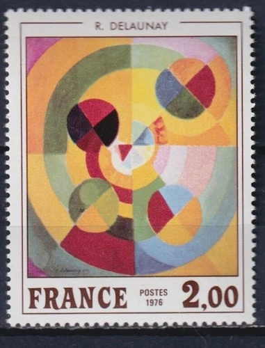 France 1976 Art, Painting, Delaunay MNH**