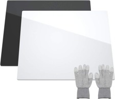 Photography 12"X12" Acrylic Black/ White Display Table Reflective for Product