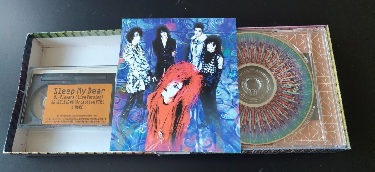 Sleep My Dear RELIEVEなど Sleep My Dear - Relieve JAPAN CD Single+V8 8mm VHS Video