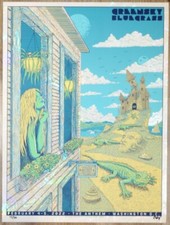 2022  Greensky Bluegrass - DC Foil Variant Concert Poster  s/n by Owen Murphy