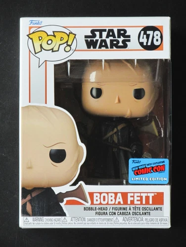 NEW Funko Pop Boba Fett #478 - Star Wars  Official 2021 NYCC New York Comic Con