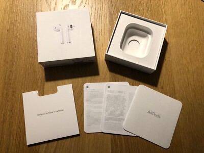 Caja Box APPLE AirPods + Instructions - For Collectors | eBay