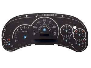 LED Edition Custom Gauge Face Overlay For 2003 04 05 GM Instrument Clusters New - Foto 11