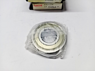 6304 2ZE C3 ball bearings 20*52*15MM NEW NACHI JAPAN LOT OF 5pc