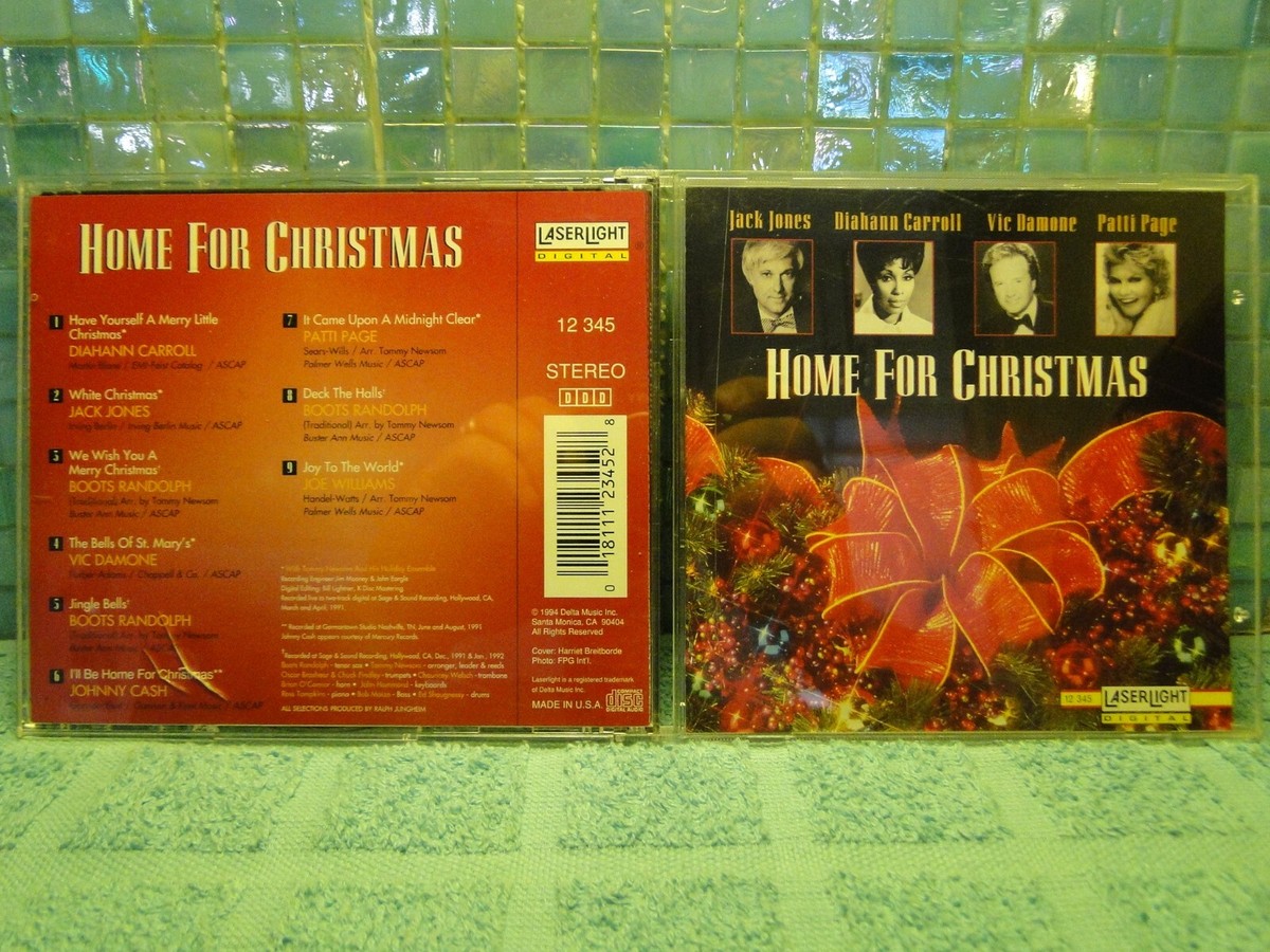 Home For Christmas Jack Jones Vic Damone Patti Page CD -EXTRA CDs SHIP FREE