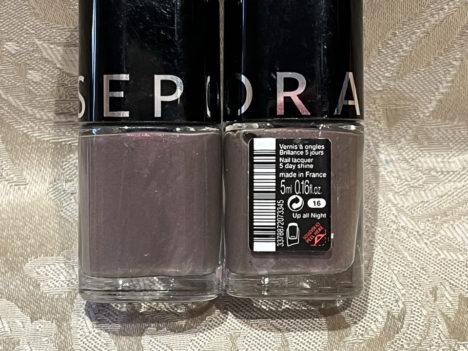 Esmalte de uñas Sephora Long Wear MINI UP TODA LA NOCHE (púrpura iridiscente) Foto 2 de 2