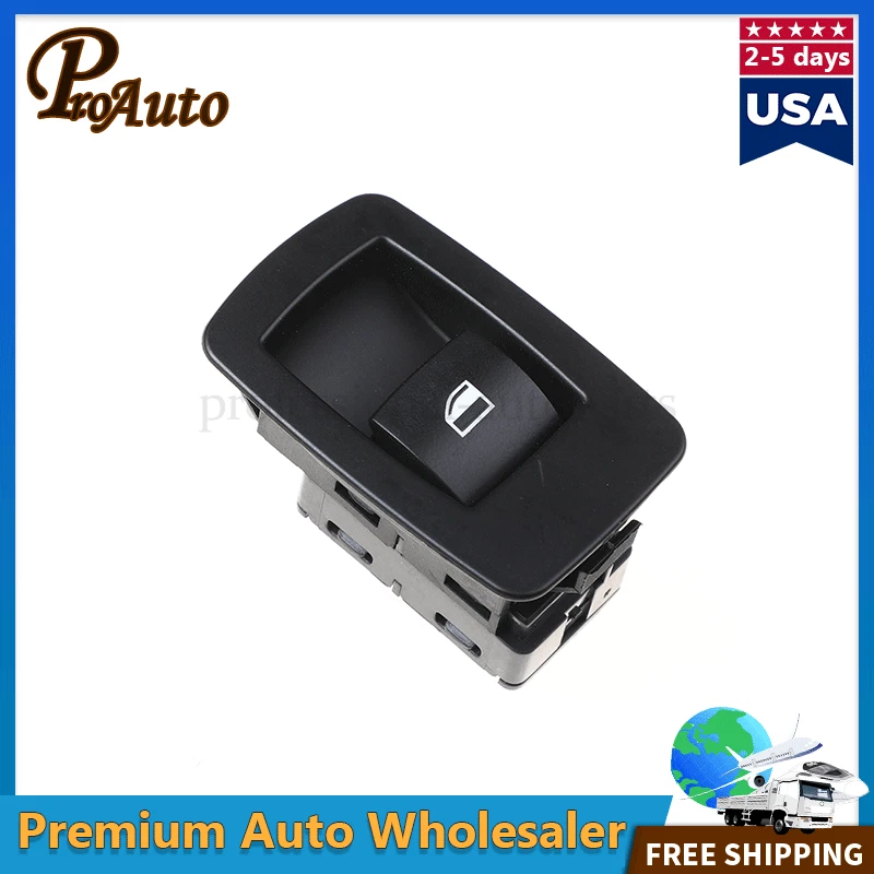 Interruptor de ventana eléctrica delantero derecho negro 61316945874 para BMW 325xi 328i 335i M3 Foto 4 de 4