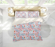 3D Floral Leaves Pattern Pink Quilt Cover Set Duvet Cover Bedding Pillowcases