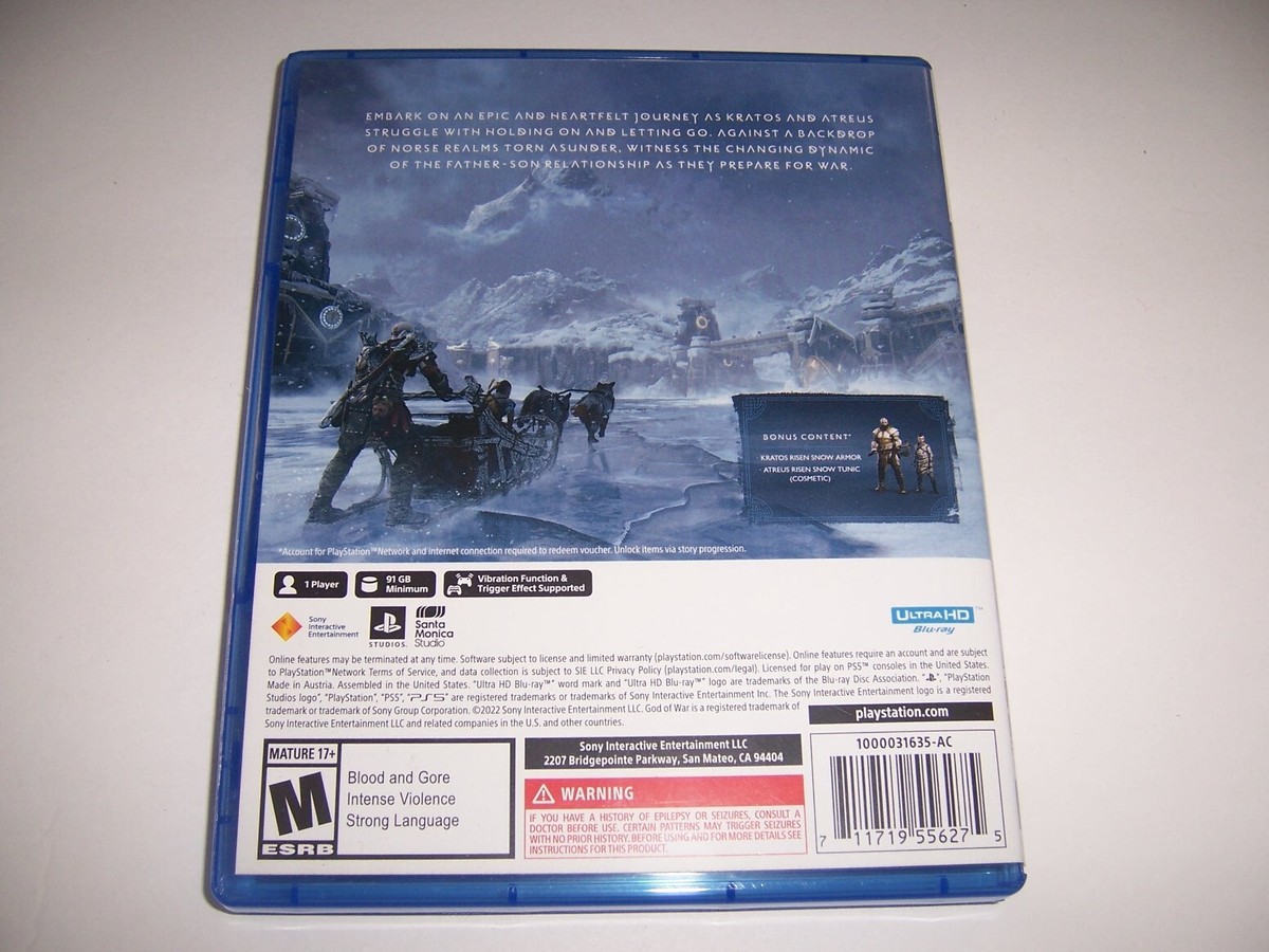 Authentic Box Case Replacement ONLY Sony PlayStation 5 PS5