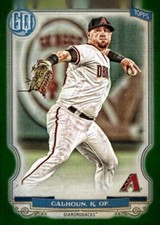 2020 Topps Gypsy Queen Green #133 Kole Calhoun Arizona Diamondbacks