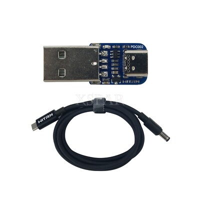 USB PD Cable 1M USB-C to DC PD Cable WITRN-PDC002 3rd Version + USB HID x-TOP #F