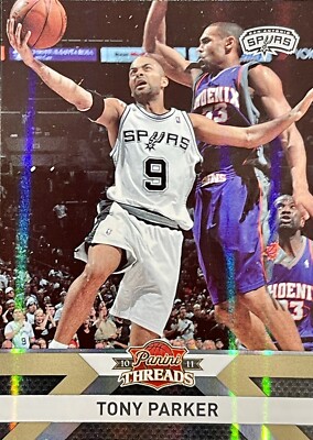 2010-11 Panini Threads TONY PARKER San Antonio Spurs RARE #/99