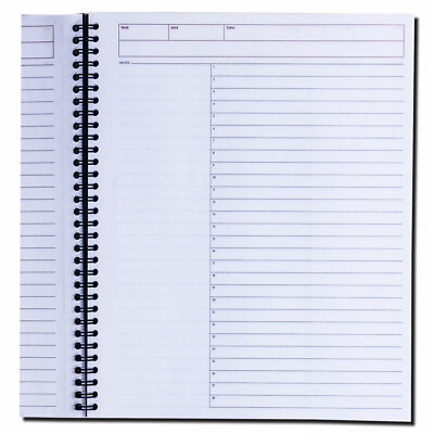 Mead Cambridge 06064 Action Planner Notebook, 80 Sheets, 8.25 x11