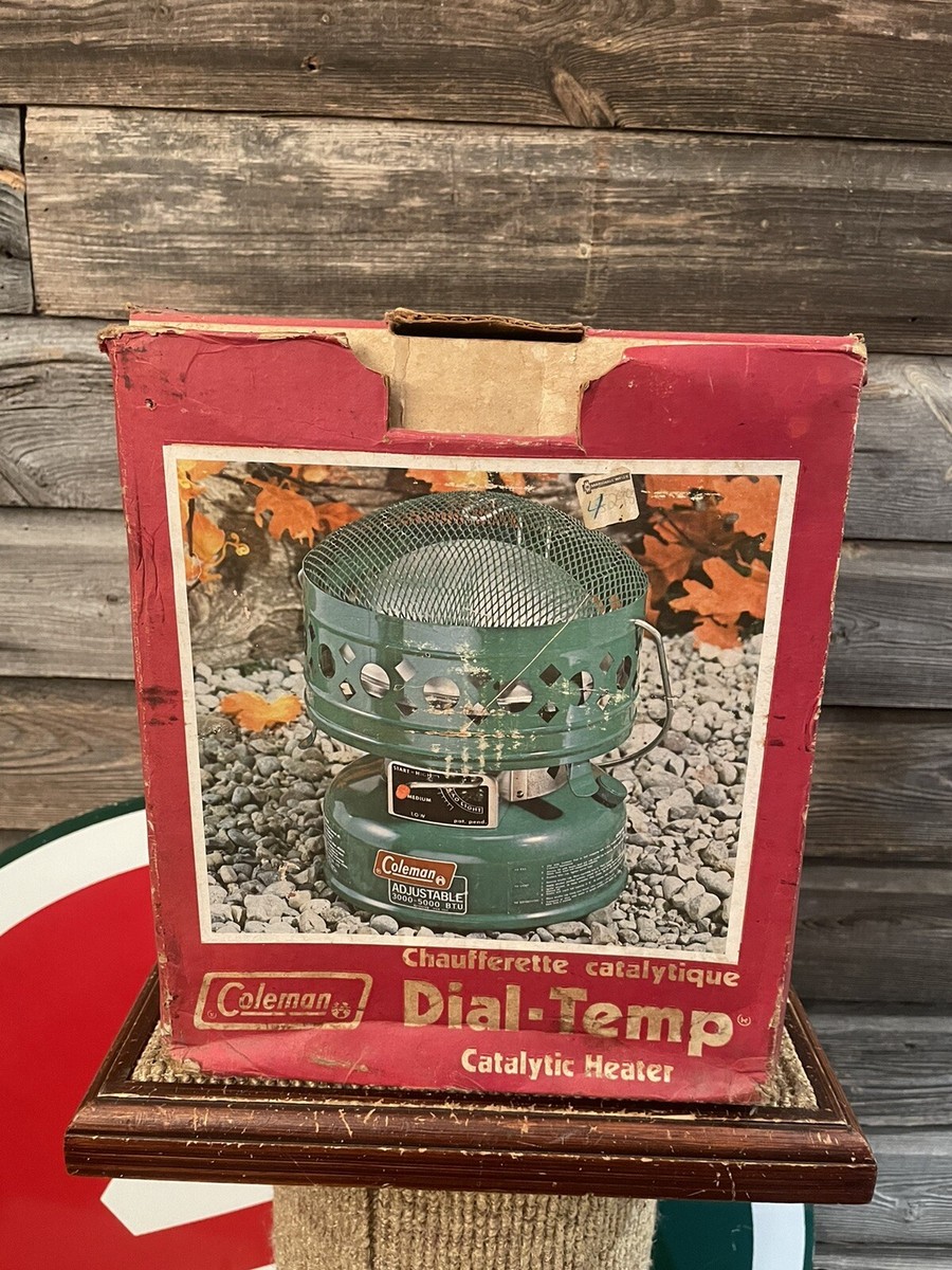 Vintage Coleman Heater Catalytic 513K Dial Temp Heater | eBay