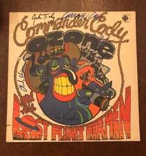 * COMMANDER CODY & HIS LOST PLANET AIRMEN * signed album * LOST IN THE OZONE * 2
